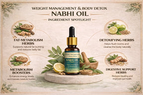 Weight Management and Body Detox Nabhi Oil🌿