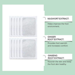 Gentle Herbal Detox Foot Pad🦶🌿Buy 10 Get 10 Free🎁 (Pack of 20)@499rs