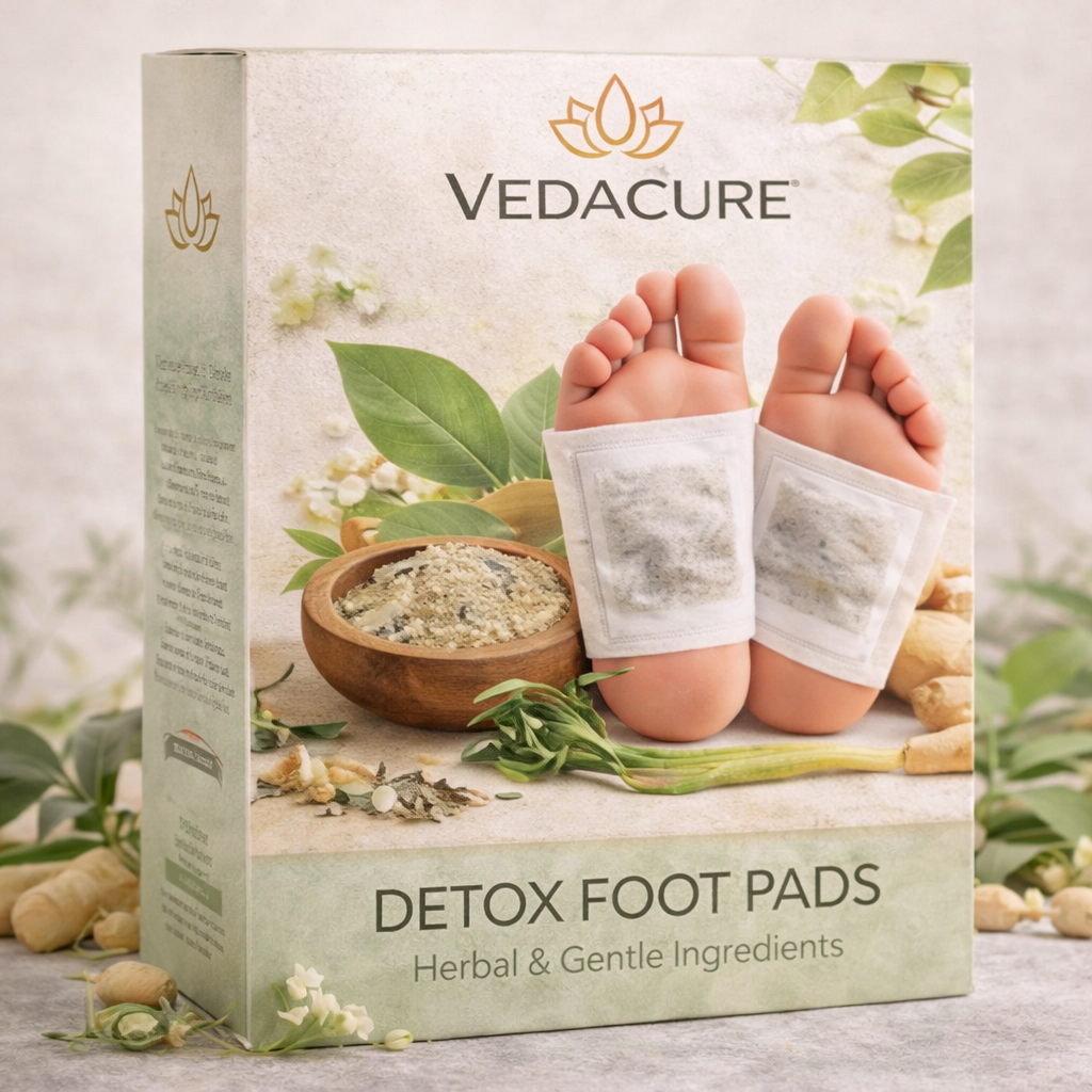 Ayurvedic 100% Herbal & Gentle Ingredient Foot Patches [(Buy 10 Get 20 Free (Pack of 30)]