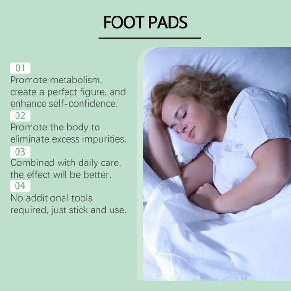 🌿100% Herbal & Gentle Ingredient Foot Patches 🥳(Buy 10 Get 30)🥳