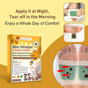 Bee Venom Ginger & Honey Detox Pads  BUY 10 GET 10 FREE (Pack of 20)