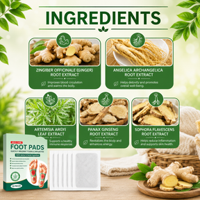 💫🦶 Toxin Away🍀 Foot Pads🍃(Buy 10 Get 20 Free🎁Pack of 30)