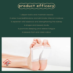 Gentle Herbal Detox Foot Pad🦶🌿Buy 10 Get 10 Free🎁 (Pack of 20)@499rs